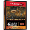 Winchester Copper Impact Slug Shotshells 20 ga 2-3/4" 3/4 oz 1600 fps Slug 5/ct