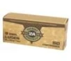 Patriot Sports Brass Case Handgun Ammunition 9mm Luger 124gr FMJ 1148 fps 50/ct