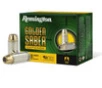 Remington 40 S&amp;W Ammunition Golden Saber Defense GSD40SWBN 180 Grain Brass Jacketed Hollow Point 20 Rounds
