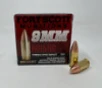Fort Scott Munitions 9mm Luger Ammunition FSM9MM080SCV 80 Grain Solid Copper Spun 20 Rounds