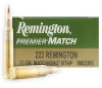 Remington 223 Rem Ammunition Premier RM223R3 77 Grain MatchKing Boat Tail Hollow Point 20 rounds