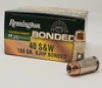 Remington Golden Saber Bonded 40 S&amp;W R29365 180 Grain Jacketed Hollow Point 20 Rounds