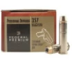 Federal 357 Magnum Ammunition Hydra-Shok P357HS1 158 Grain Jacketed Hollow Point 20 rounds