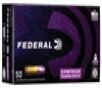 Federal 40 S&amp;W Ammunition AE40SJ2 180 Grain Syntech Training Match Synthetic Jacket 50 Rounds