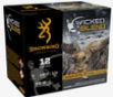 Browning 12 Gauge Ammunition Wicked Blend B193431230 3" Steel BB &amp; #1 Bismuth Shot 1-1/4oz 1450fps 25 Rounds