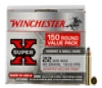 Winchester 22 WMR Ammunition Super-X X22MH 40 Grain Jacketed Hollow Point Bulk Pack of 150 Rounds