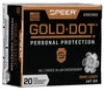 CCI Speer 9mm Ammunition Gold Dot 23619GD 147 Grain Gold Dot Hollow Point 20 Rounds