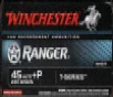 Winchester 45 Auto Ammunition +P Ranger T-Series RA45TP 230 Grain Jacketed Hollow Point 50 rounds