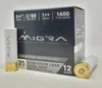 Migra 12 Gauge Ammunition Non-Toxic Waterfowl M12LS2BB 3-1/2&quot; #2/BB Stacked Steel Shot 1-5/8oz 1400fps 25 Rounds