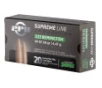 Prvi PPU 223 Rem Ammunition Supreme Line PPMK223 69 Grain Sierra Matchking Hollow Point Boat Tail 20 Rounds