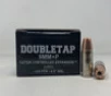 Double Tap 9mm +P Ammunition 9MM147CE 147 Grain Jacketed Hollow Point 20 Rounds