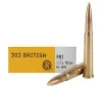 Sellier &amp; Bellot 303 British Ammunition SB303A 180 Grain Full Metal Jacket 20 rounds