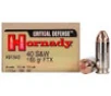 Hornady Critical Defense 40 S&amp;W, 165 gr, FTX, H91340, 20 rounds