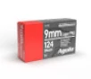 Aguila 9mm Luger Ammunition 124 Grain Full Metal Jacket 50 rounds