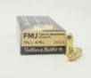 Sellier &amp; Bellot 32 ACP Ammunition SB32A 73 Grain Full Metal Jacket 50 rounds