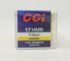 CCI 17 HMR Ammunition 0049 17 Grain V-Max 50 Rounds