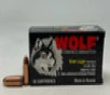 Wolf Performance 9mm Luger Bi-Metal Steel Ammunition WPA9MMBM 115 Grain Full Metal Jacket 50 Rounds