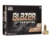 CCI Blazer Brass 380 Auto Ammunition 5202 95 Grain Full Metal Jacket 50 Rounds