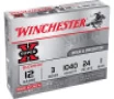 Winchester 12 Gauge Ammunition XB1231 3&quot; 1 Buckshot 24 Pellets 1040fps 5 rounds