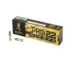 Browning Rimfire .22LR Ammunition, 100 Rounds Lead Round Nose 40Gr - B194122101