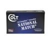 DoubleTap Colt National Match 10mm Ammunition, 50 Rounds FMJ 180Gr - 10M180FMJCT