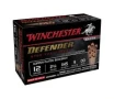 Winchester Defender 12 Gauge 2-3/4" 00 Buck Shot Shotshell, 10/Box - SB1200PD