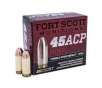 Fort Scott Munitions Self Defense Tumble Upon Impact .45 ACP 180 gr Ammo SCS - 20rds - 450180SCV