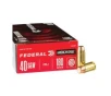 Federal Champion .40 S&amp;W 180 gr Ammo FMJ - 400rds - C40180A400