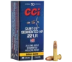 CCI Quiet-22 Segmented HP 40gr .22 Long Rifle Ammunition, 50rds - 970