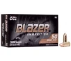 CCI Blazer Brass 9mm Ammo 124 Grain FMJ 50rds - 5201