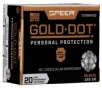 Speer Gold Dot Personal Protection 185 gr GDHP .45 ACP Ammunition 20 Rounds - 23964GD