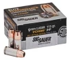 Sig Sauer Elite Performance V-Crown 115 gr JHP 9mm Ammo, 50/box - E9MMA150