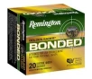 Remington Golden Saber 124 gr Bonded Brass Jacketed Hollow Point 9mm Ammo, 20/box - GSB9MMDB