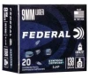 Federal Syntech Defense 9mm Ammo 138 gr SHP, 20rds - S9SJT1