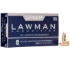 Speer Lawman Clean-Fire Training 147 gr Total Metal Jacket 9mm Ammo, 50/box - 53826