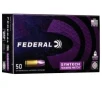 Federal American Eagle Syntech Training Match 180 gr Syntech Jacket Flat Nose .40 S&amp;W Ammo, 50/box - AE40SJ2