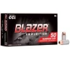 CCI Blazer 165 gr Full Metal Jacket .40 S&amp;W Ammo, 50/box - 3589
