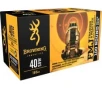 Browning Training &amp; Practice 165 gr Full Metal Jacket .40 S&amp;W Ammo, 100/box - B191800404