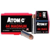 Atomic Ammunition 240 gr Bonded Match Hollow Point .44 Rem Mag Ammo, 50/box - 00440