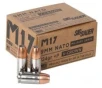 Sig Sauer Elite Performance V-Crown 124 gr Jacketed Hollow Point 9mm +P Ammo, 20/box - E9MMA2PM1720