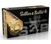 Sellier &amp; Bellot 124 gr Jacketed Hollow Point 9mm Ammo, 50/box - SB9D