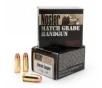 Nosler Match Grade 9mm Luger 115 grain JHP Handgun Ammo, 20/Box - 51285