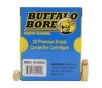 Buffalo Bore 45 ACP +P 200 grain Jacketed Hollow Point Pistol and Handgun Ammo, 20/Box - 45-200/20