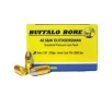 Buffalo Bore Outdoorsman Standard Pressure 40 S&amp;W 200 grain Hard Cast Flat Nose Low Flash Pistol and Handgun Ammo, 20/Box - 23F/20
