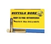 Buffalo Bore Heavy Outdoorsman 357 Mag 180 grain Hard Cast Lead Flat Nose - Gas Checked Pistol and Handgun Ammo, 20/Box - 19A/20