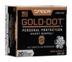 Speer Gold Dot Short Barrel 9mm Luger +P 124 gr 20 Rounds Ammunition - 23611GD