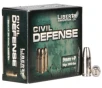Liberty 9mm+P 50gr HP Civil Defense Ammunition 20rds - LA-CD-9-014