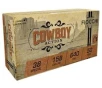 Fiocchi Cowboy Action .38 Special 158gr LFP Ammo, 50rds - 38CA