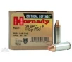 Hornady 38 Special+P 110gr FTX Critical Defense Ammunition 25rds - 90311