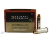 Federal 38 Special+P 129gr Hydra-Shok Ammunition 20rds - P38HS1